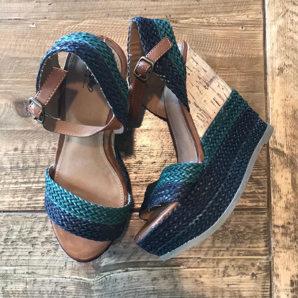 LIKE NEW! Worn once! Mossimo Wedges